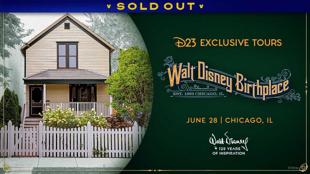 Walt Disney: 125 Years of Inspiration &ndash; D23 Exclusive Tours of The Walt Disney Birthplace