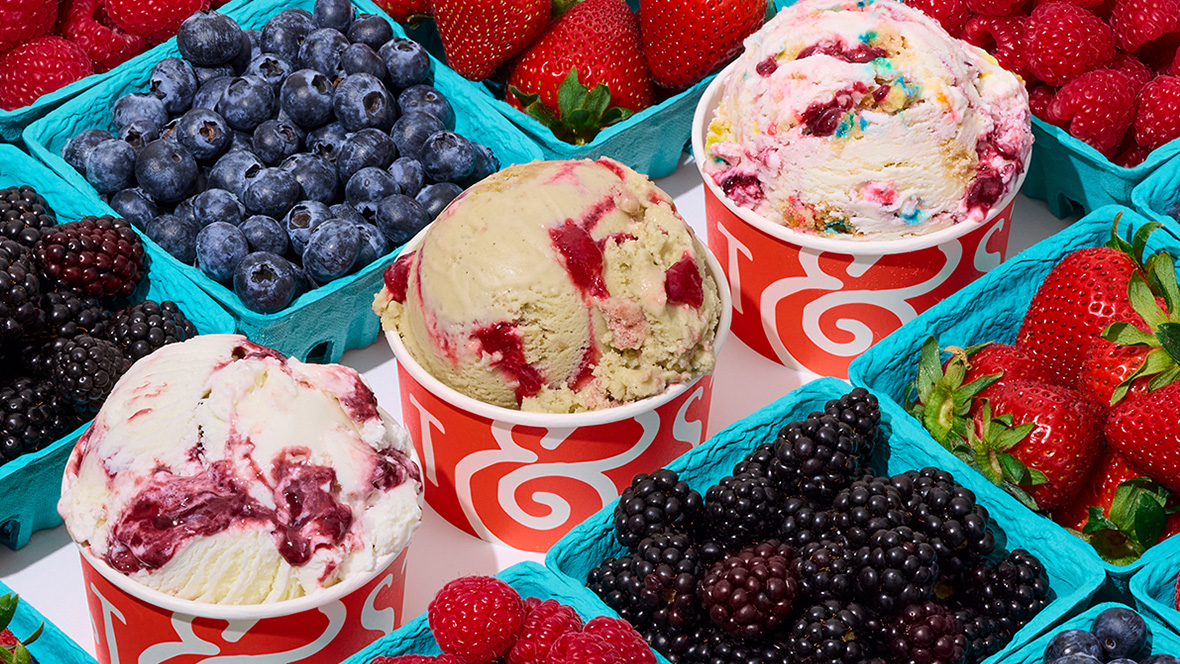 Salt & Straw's new Berries Series.