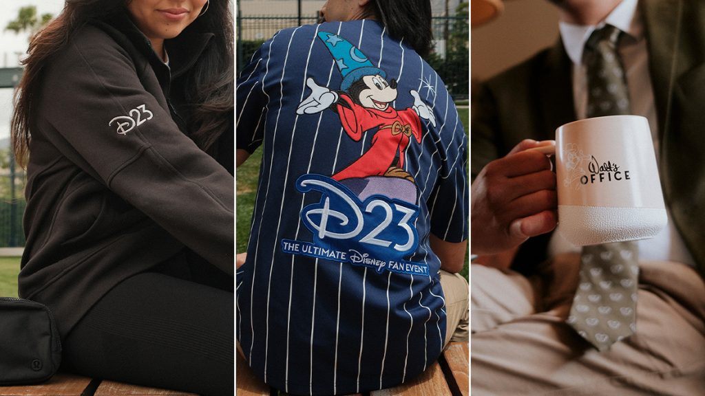 JUST ANNOUNCED&mdash;Official Merch Collection for D23: The Ultimate Disney Fan Event!
