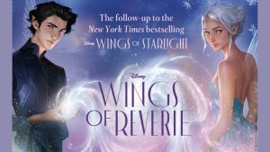 An image promoting the new Wings of Reverie young adult novel, the follow-up to the best-selling Wings of Starlight, available August 4, 2026.