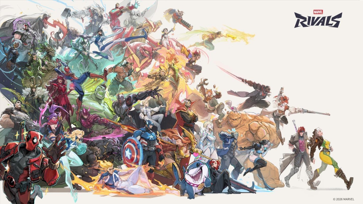 An image promoting the Marvel Rivals game from NetEase.