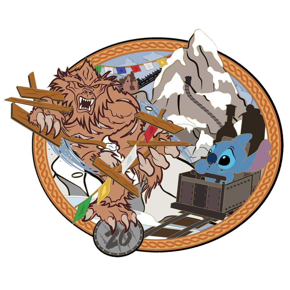 Expedition Everest 20th Anniversary Mini Jumbo Pin