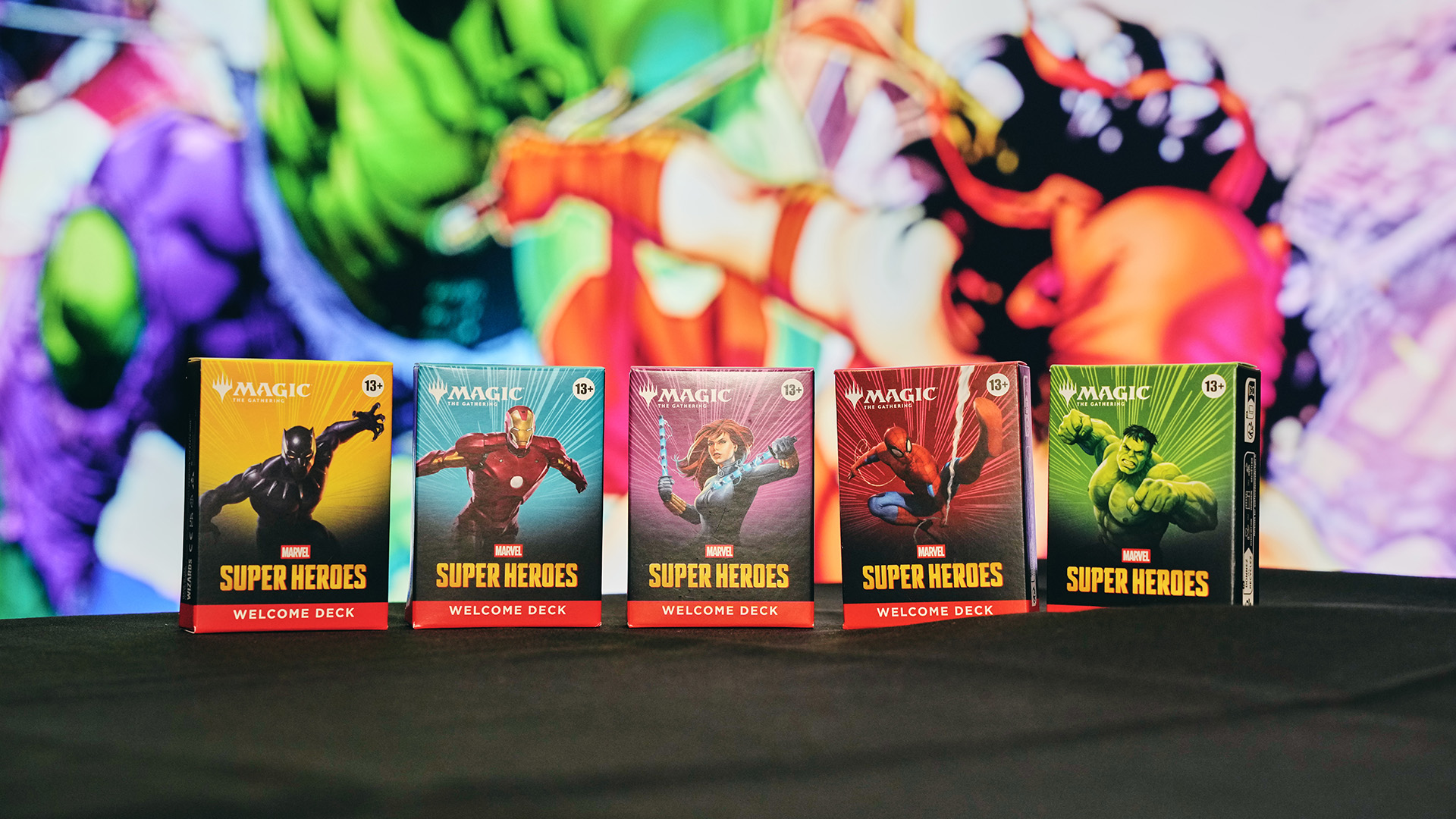 Exclusive products for Magic: The Gathering | Marvel Super Heroes.