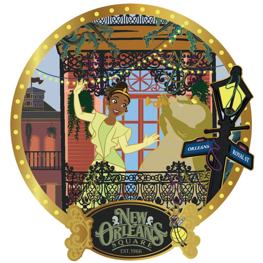 New Orleans Square 60th Anniversary Mini Jumbo Pin