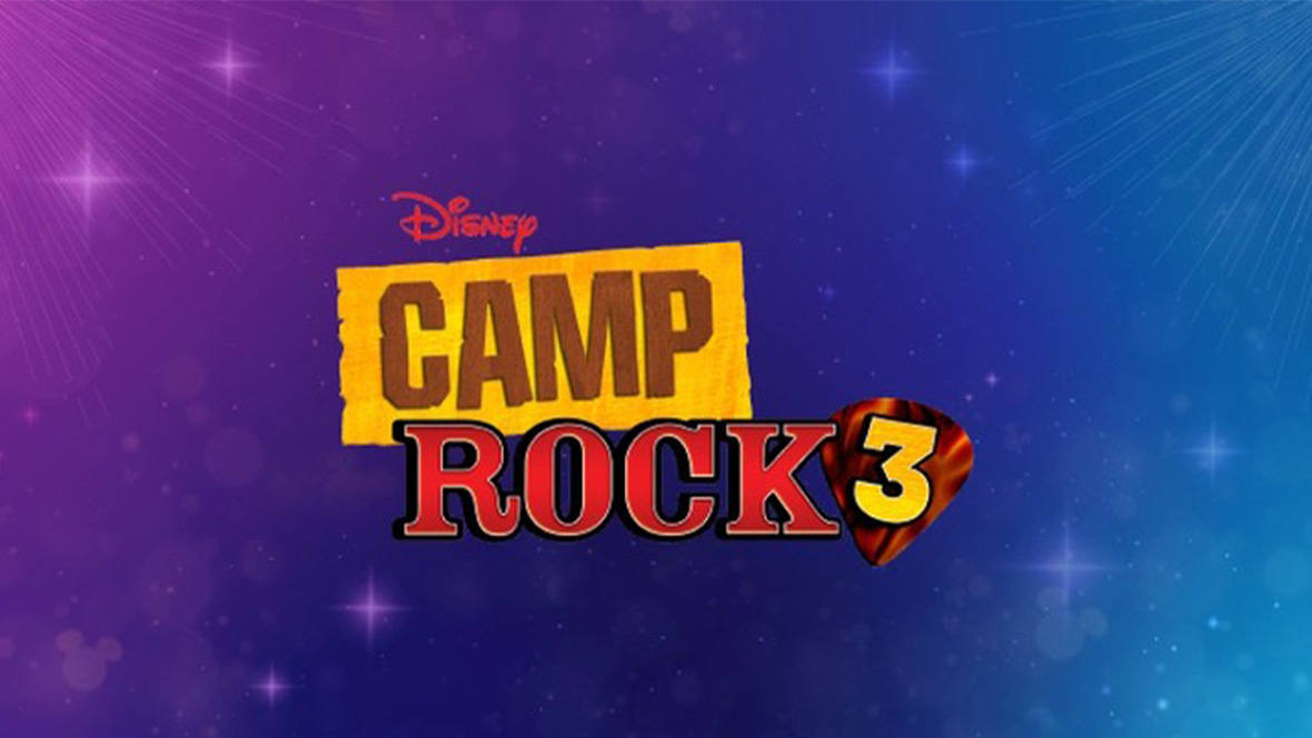 The official Camp Rock 3 logo.