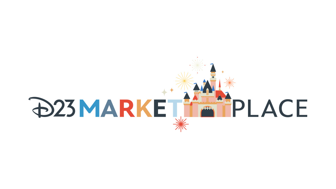 The logo for D23 Marketplace, one of the stores at D23: The Ultimate Disney Fan Event 2026.