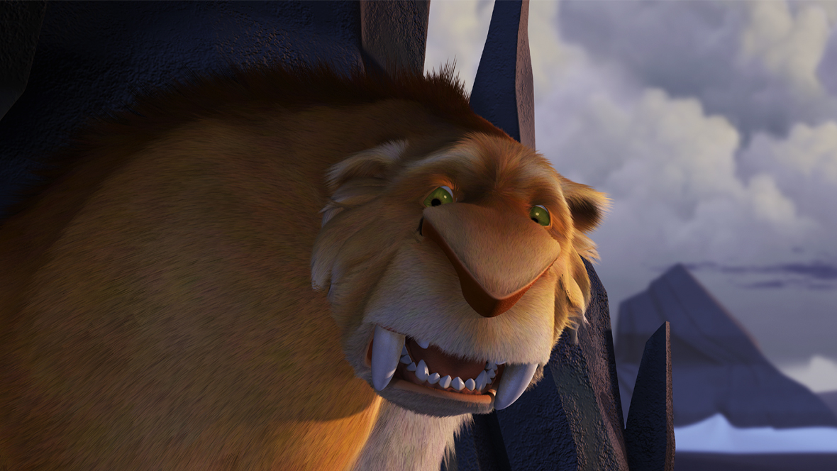 Lenny, a Homotherium, in Ice Age (2002)