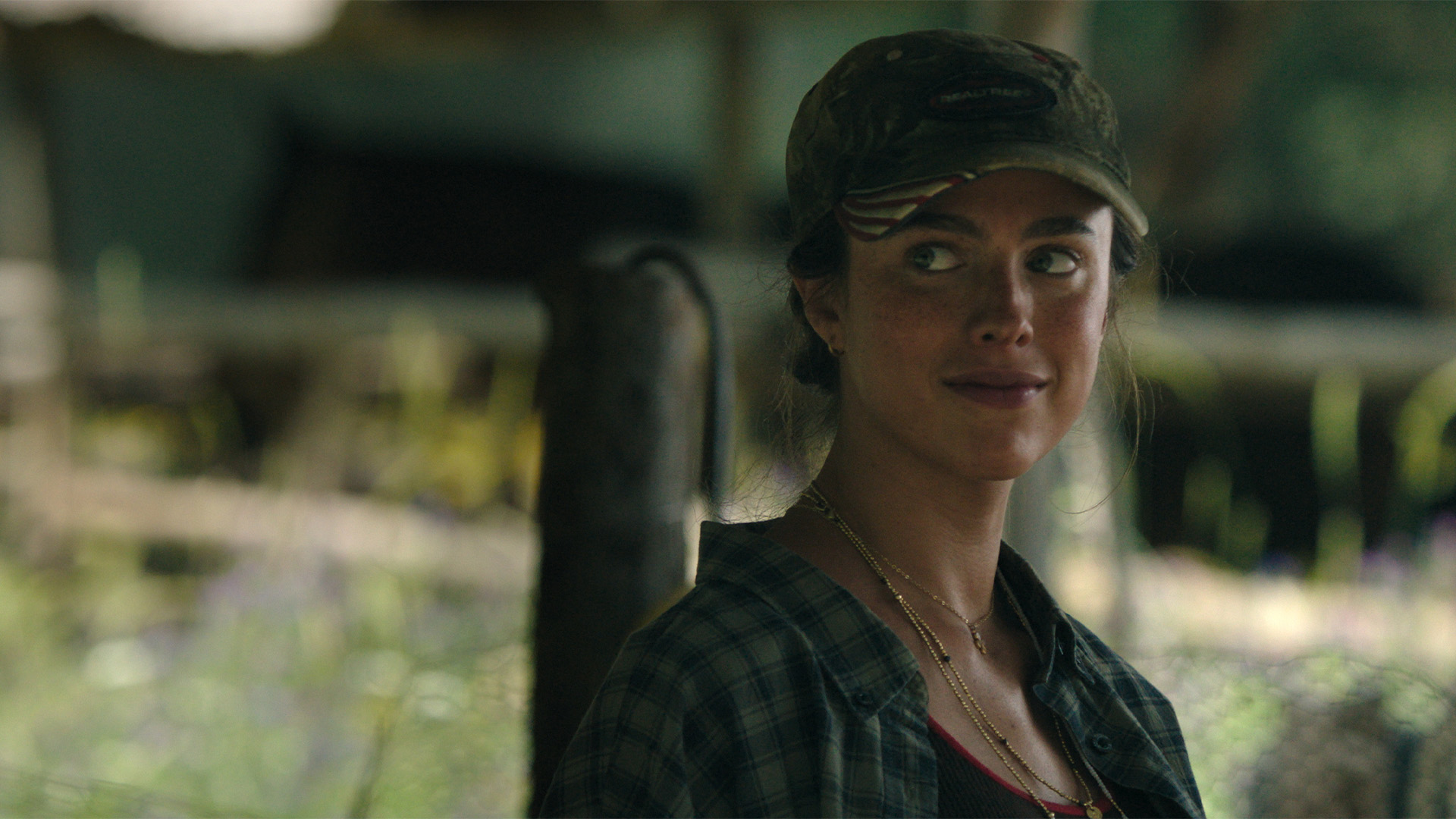 Cima, played by Margaret Qualley, in 20th Century Studios' The Dog Stars