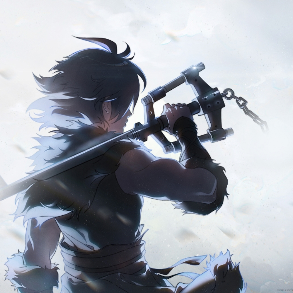 A key art image for the upcoming series Kingdom Hearts (working title), coming soon to Disney Channel and Disney+.