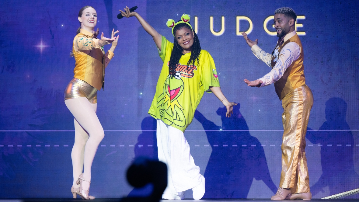 Images of the judges for the D23 2026 Mousequerade costume contest at D23: The Ultimate Disney Fan Event&mdash;from left to right, Ashley Eckstein, Bobby Kim, and Yvette Nicole Brown.