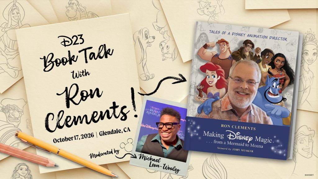 D23 Book Talk with Ron Clements
