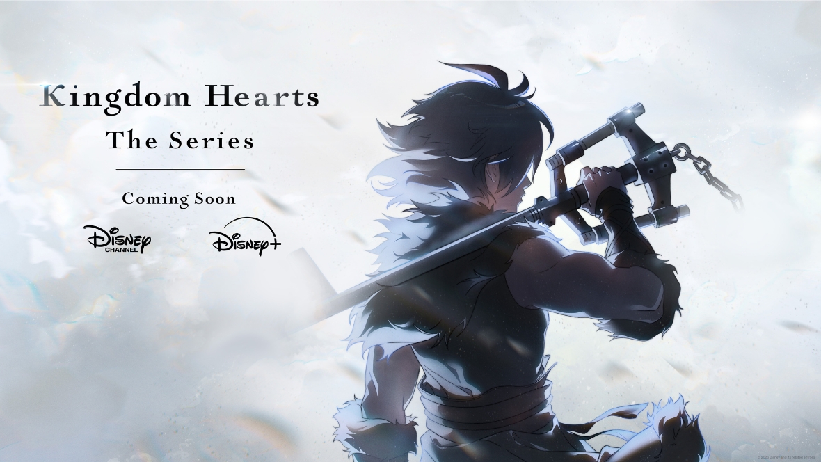 A key art image for the upcoming series Kingdom Hearts (working title), coming soon to Disney Channel and Disney+.