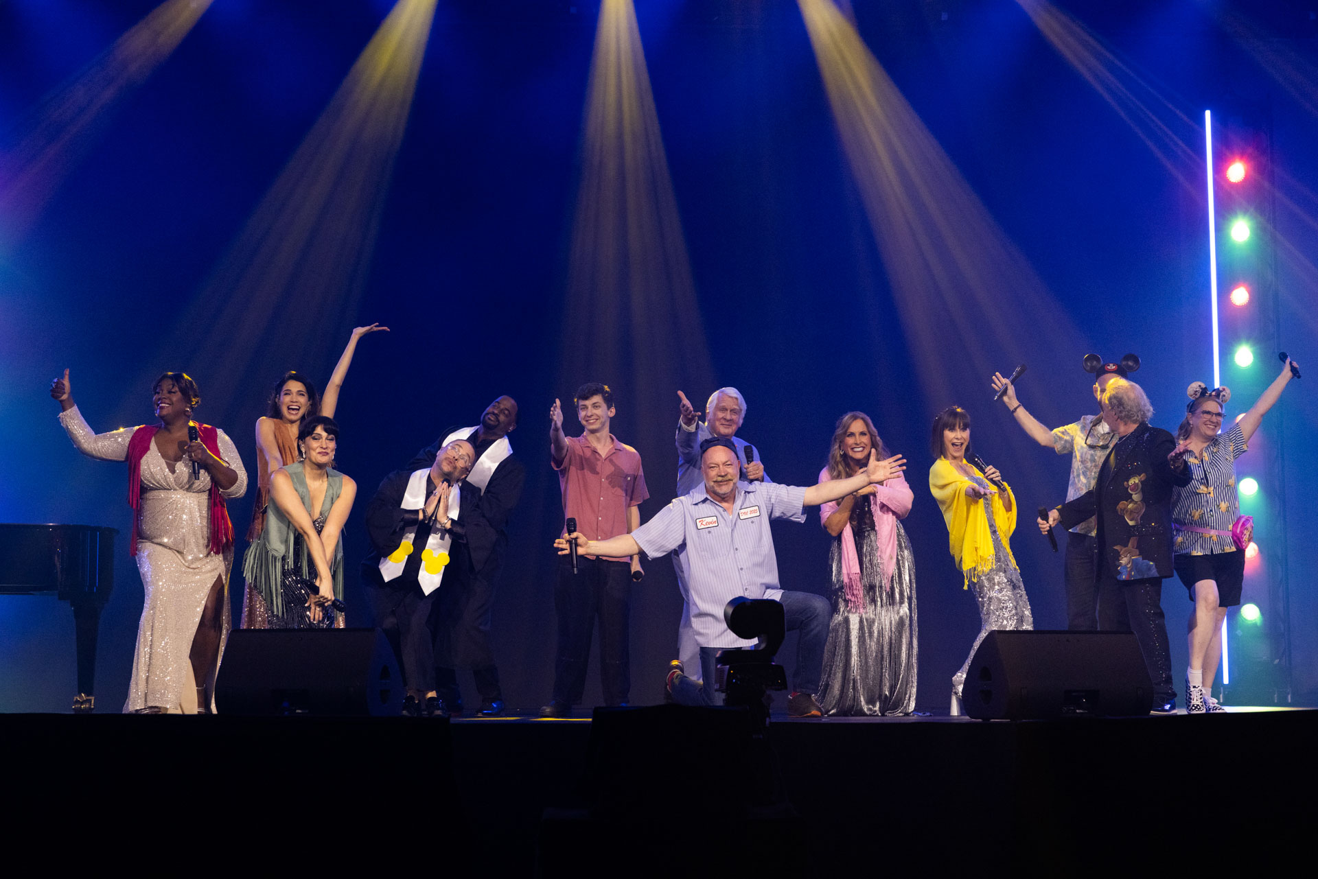 Bill Farmer, Kevin Lima, Jodi Benson, Susan Egan, Jim Cummings