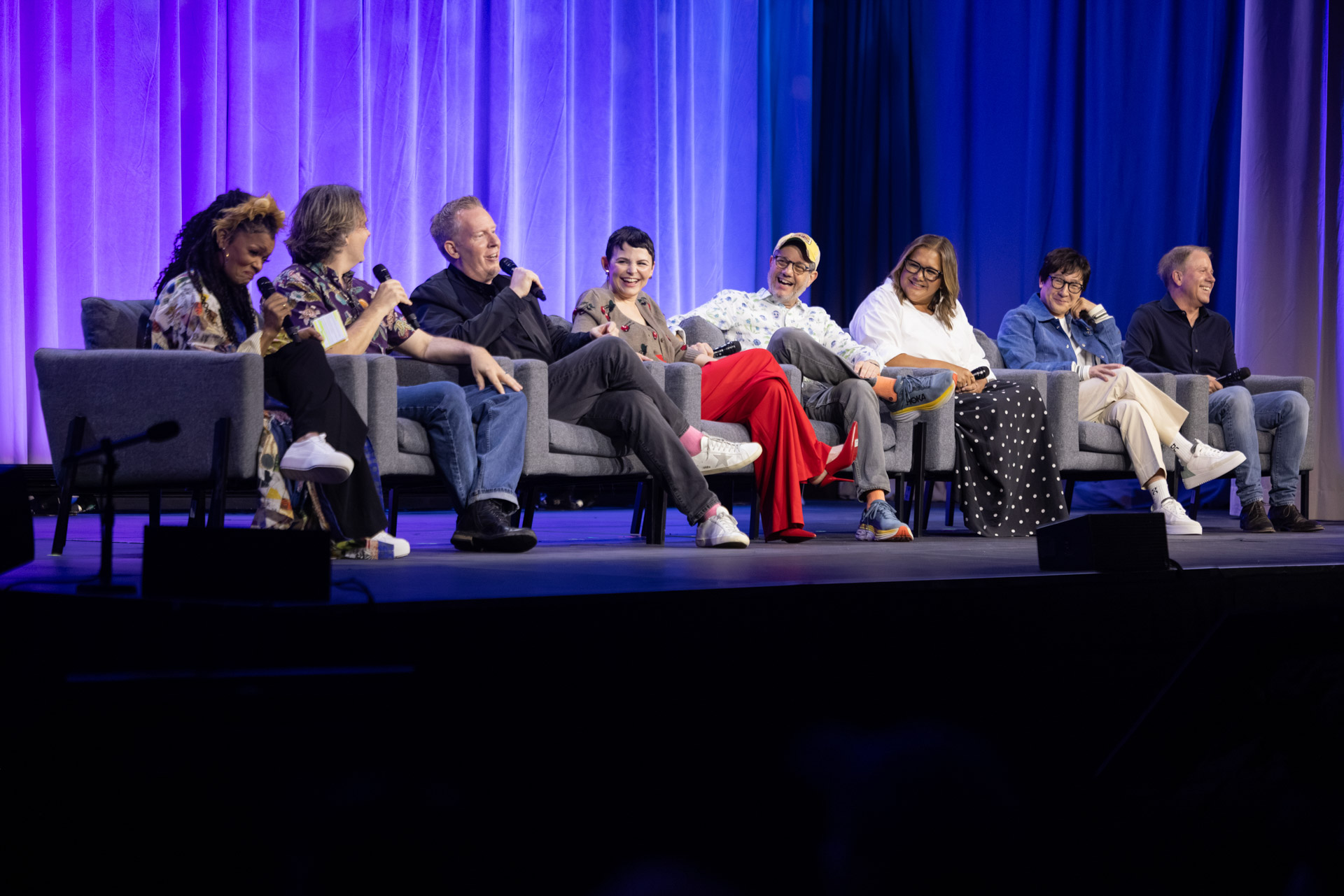 Yvette Nicole Brown, Byron Howard, Jared Bush, Ginnifer Goodwin, Michael Giacchino, Yvett Merino, Ke Huy Quan, Clark Spencer