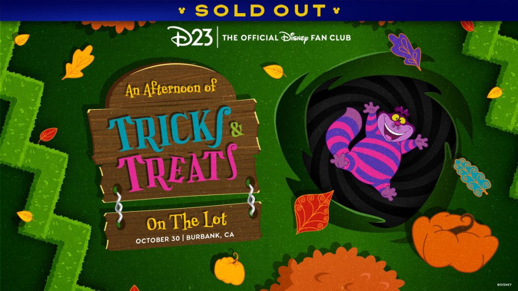 D23&rsquo;s An Afternoon of Tricks & Treats on the Lot