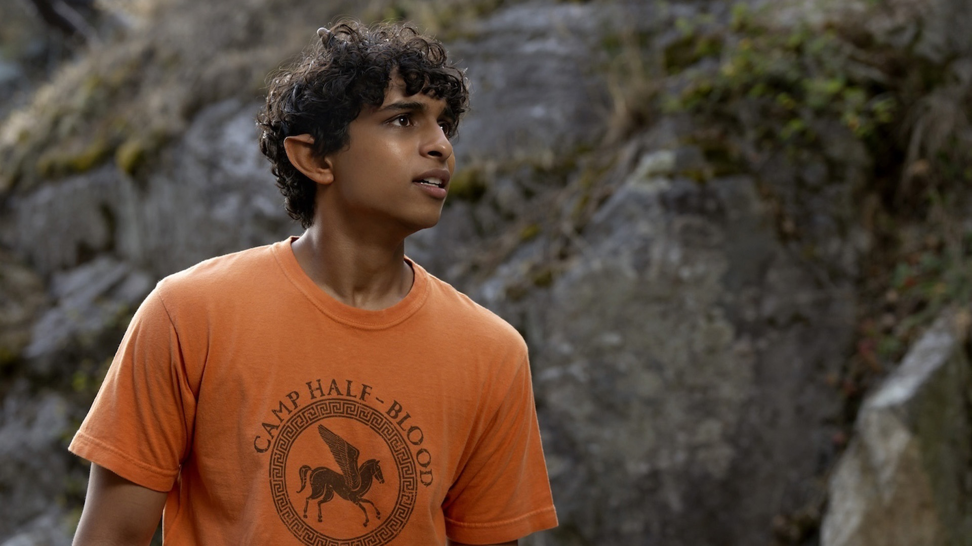 The satyr Grover Underwood (Aryan Simhadri) in Season 3 of Percy Jackson and the Olympians