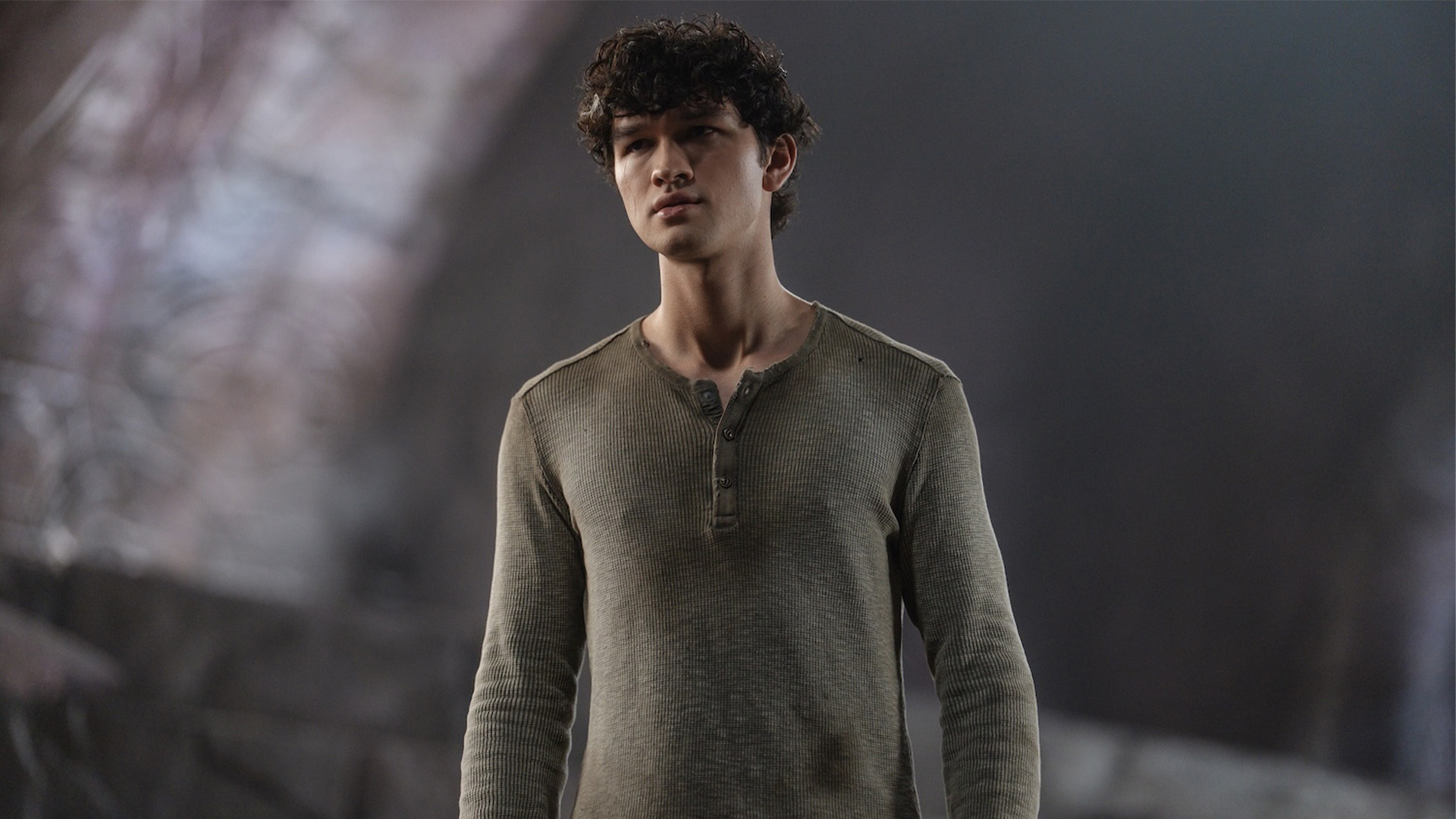 Luke Castellan (Charlie Bushnell) in Season 3 of Percy Jackson and the Olympians