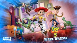 Toy Story 5: The Great Toy Rescue Key Art