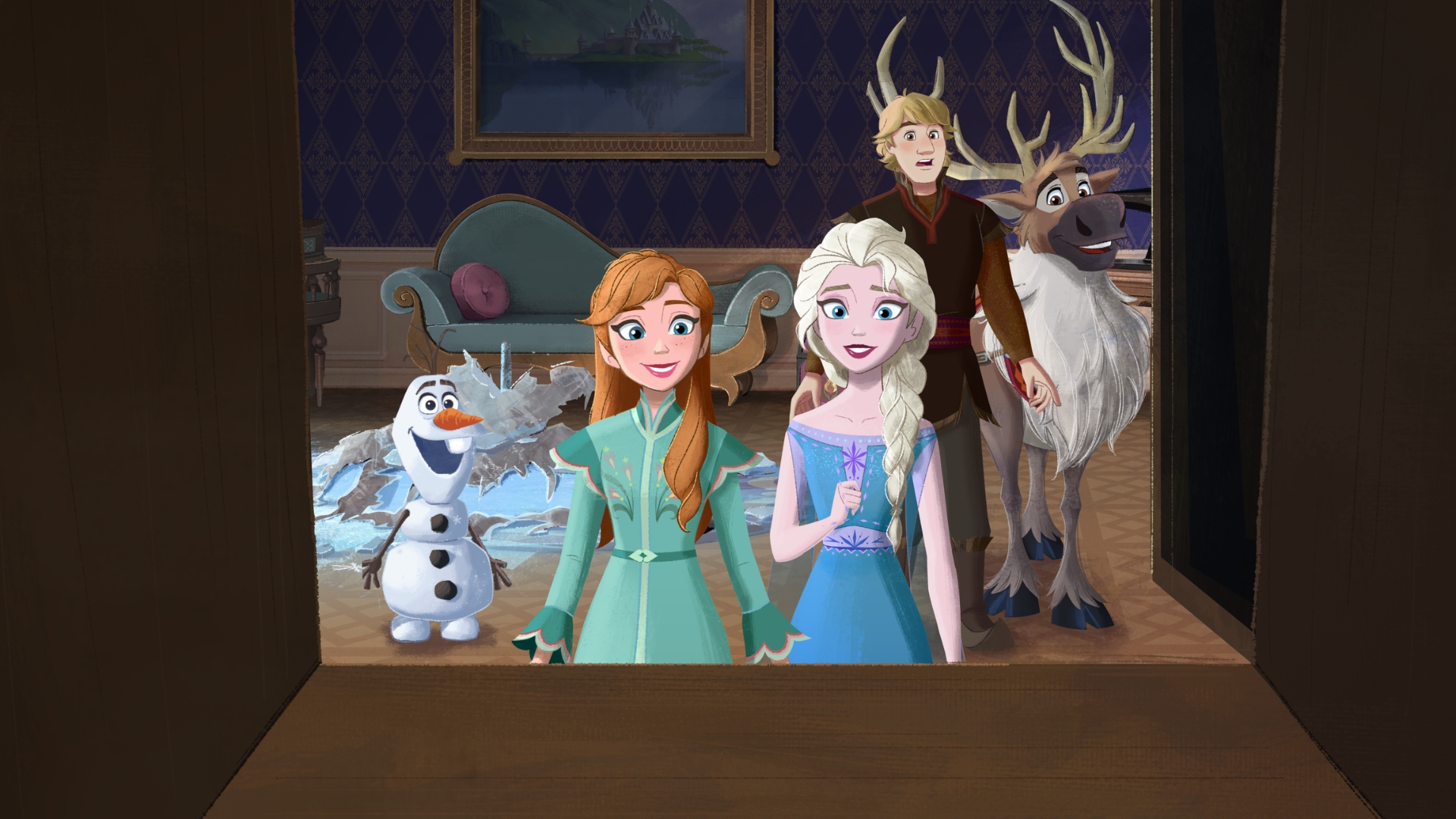 A still from "The Night Before the Royal Fitting.&rdquo; 