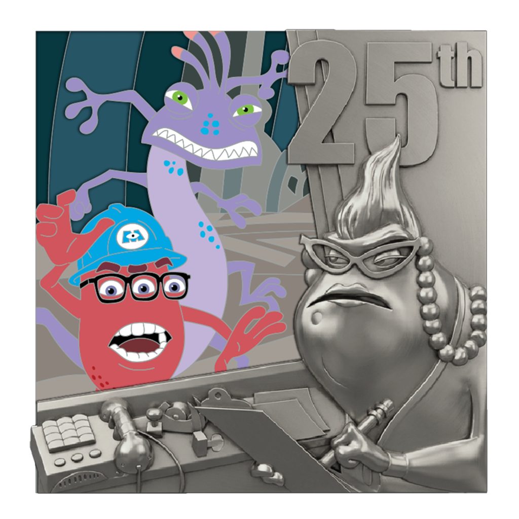Monsters, Inc 25th Anniversary Pin &ndash; Randall & Fungus