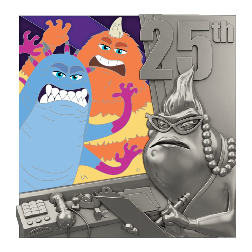 Monsters, Inc 25th Anniversary Pin &ndash; George Sanderson & Bile