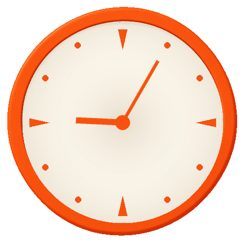Rotating clock