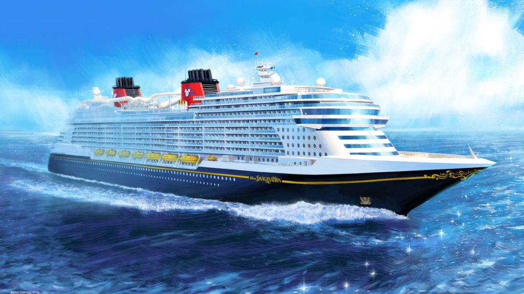 Disney Imagination Revealed as the First Disney Cruise Ship to Sail from Japan