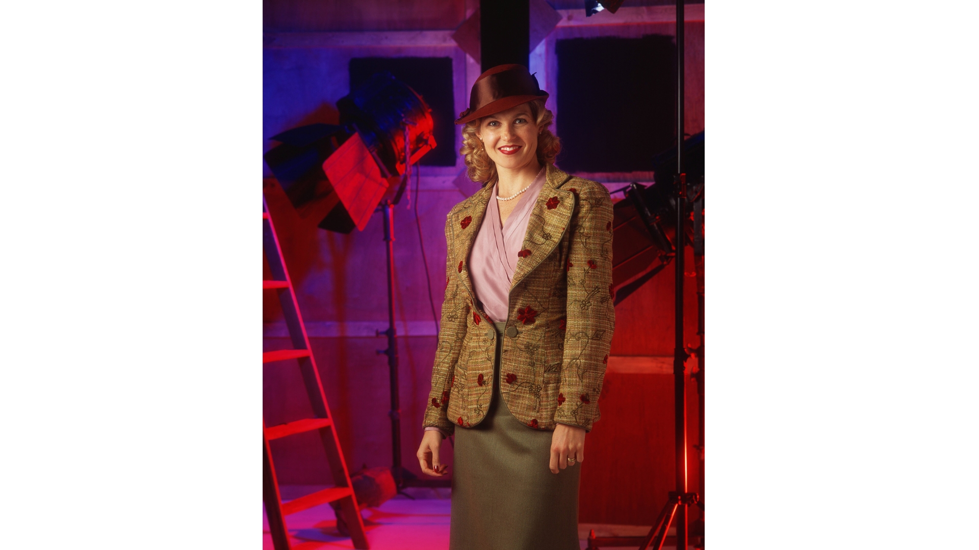 An image of Connie Britton as Gertrude Temple in ABC&rsquo;s Child Star: The Shirley Temple Story, which aired as part of The Wonderful World of Disney. Photo courtesy ABC Photo Archives.